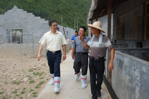 县长林康到象溪镇调研农村发展工作中国松阳新闻网20110715