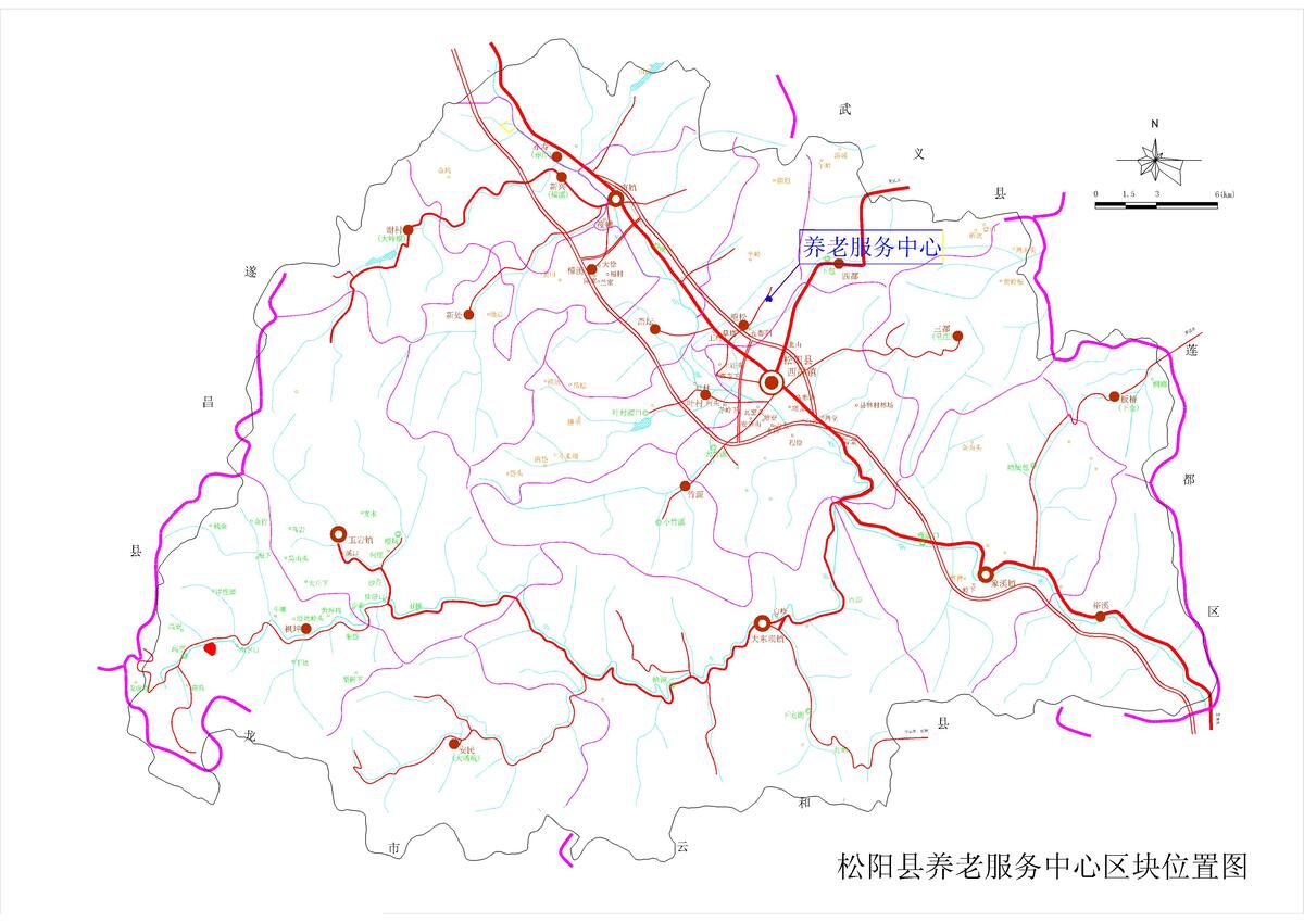 松阳县西屏街道地图图片