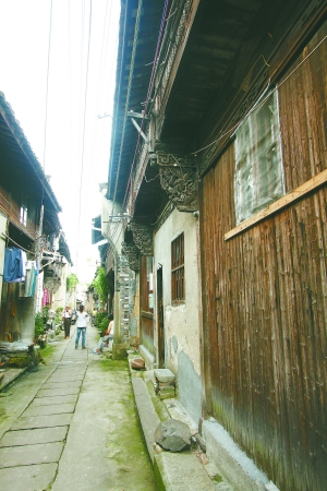 处州晚报古市汉唐古镇有遗风